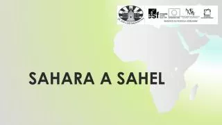 sahara a sahel