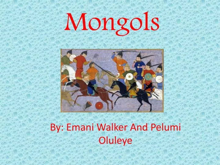 mongols