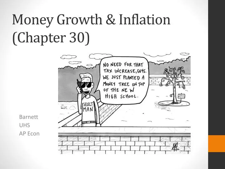 money growth inflation chapter 30
