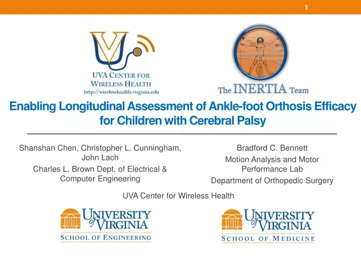 enabling longitudinal assessment of ankle foot orthosis efficacy for children with cerebral palsy