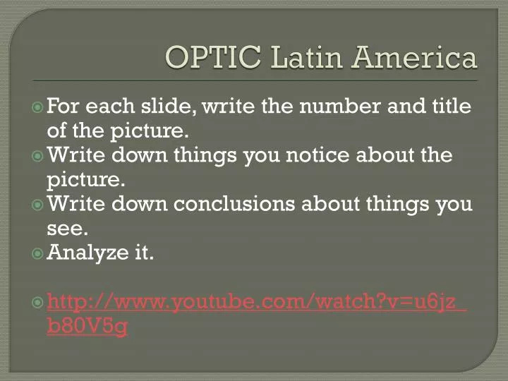 optic latin america