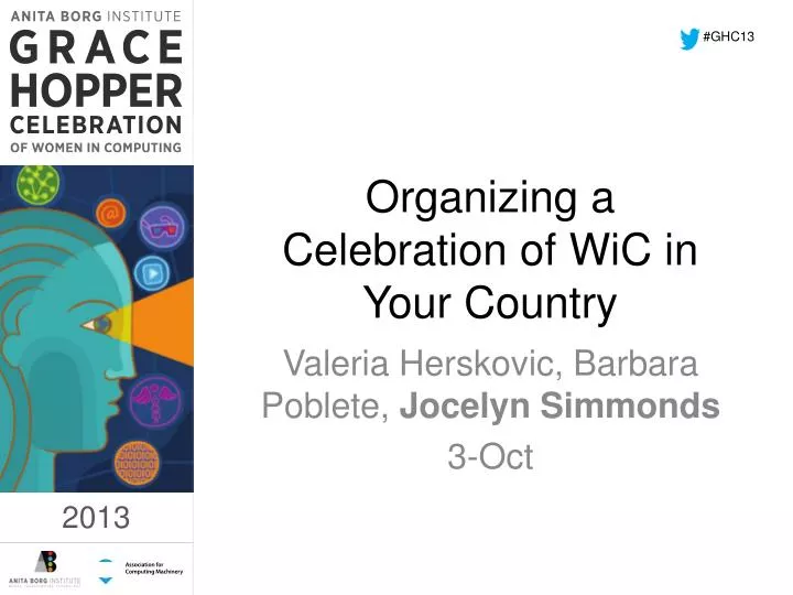 organizing a celebration of wic in your country