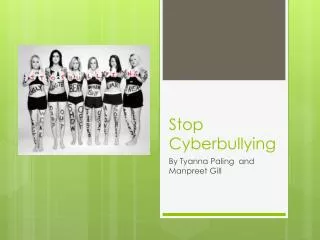 Stop Cyberbullying