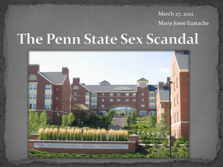 the penn state sex scandal