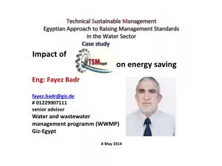 Impact of on energy saving