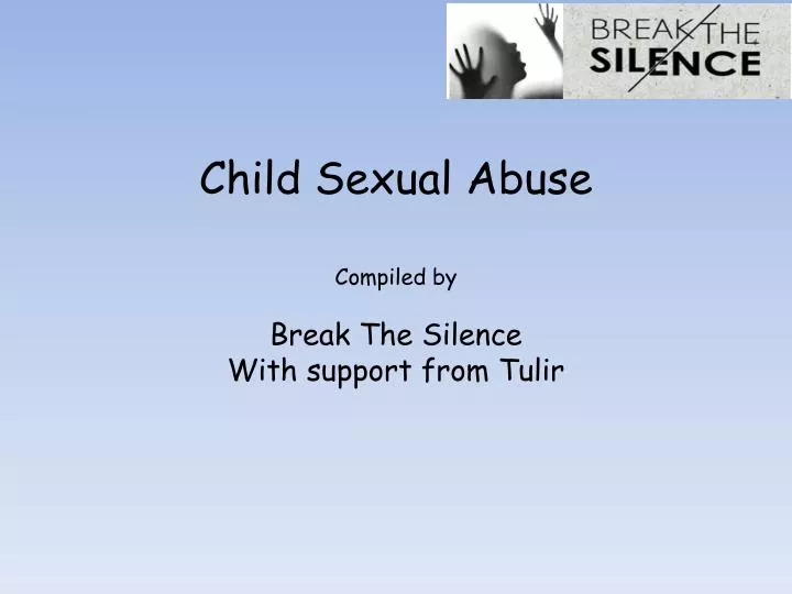 child sexual abuse