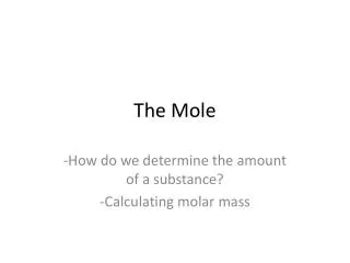 The Mole