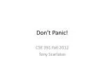 Don’t Panic! - slide 1