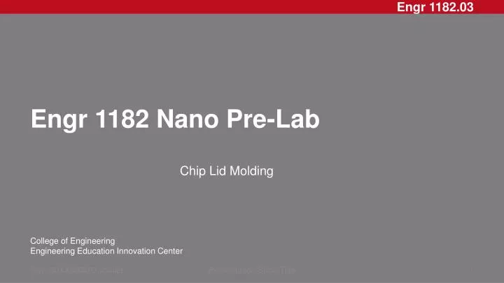 engr 1182 nano pre lab