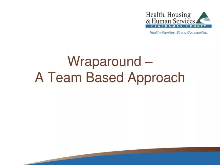 wraparound a team based approach