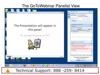 The GoToWebinar Panelist View