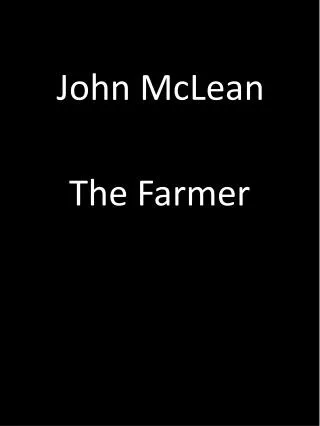 John McLean