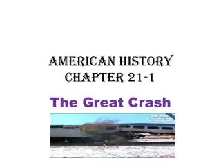 American History Chapter 21-1