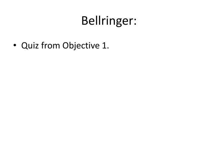 bellringer