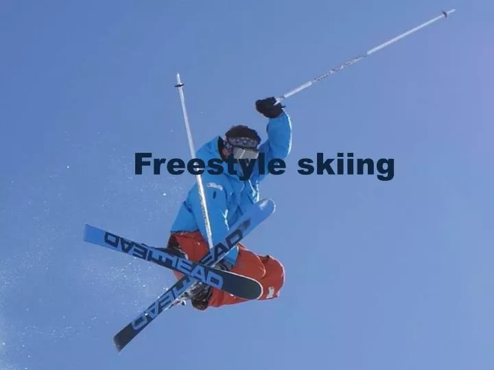 freestyle skiing