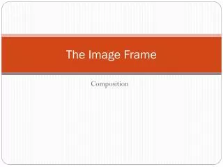 The Image Frame