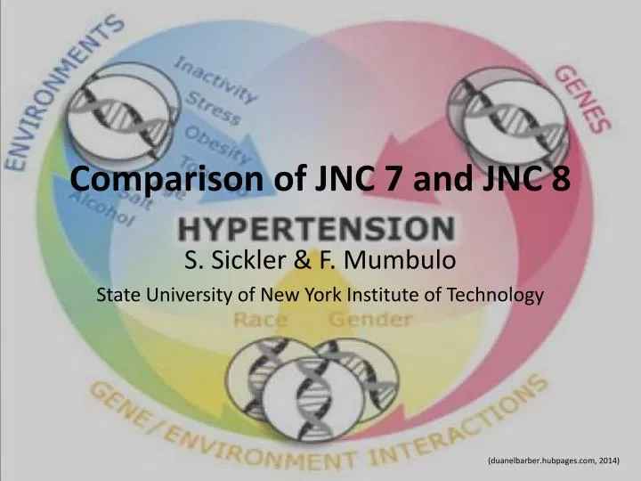 comparison of jnc 7 and jnc 8