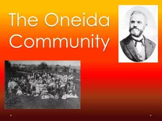 The Oneida Community