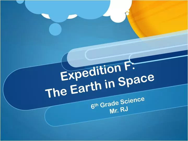 expedition f the earth in space