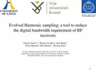 Evolved Harmonic sampling: a tool to reduce the digital bandwidth requirement of RF receivers