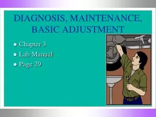 DIAGNOSIS, MAINTENANCE, BASIC ADJUSTMENT