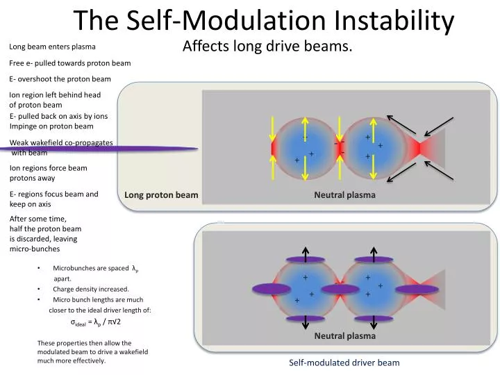 the self modulation i nstability