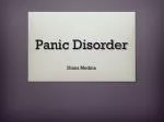 Panic Disorder - slide 1