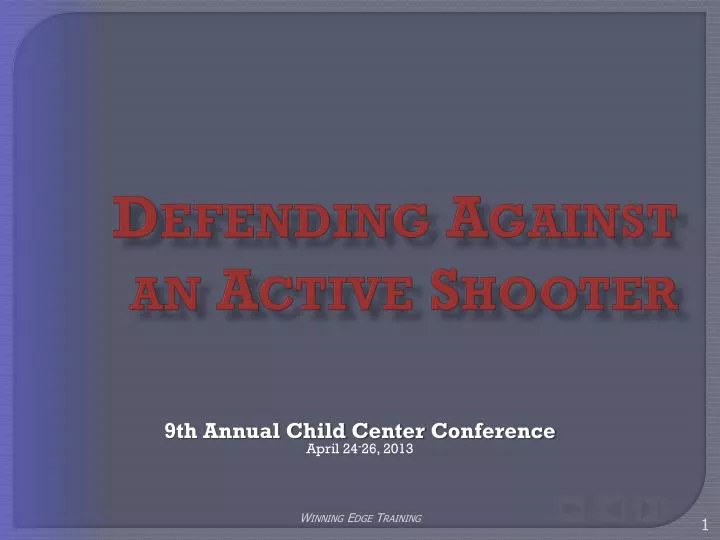 defending against an active shooter
