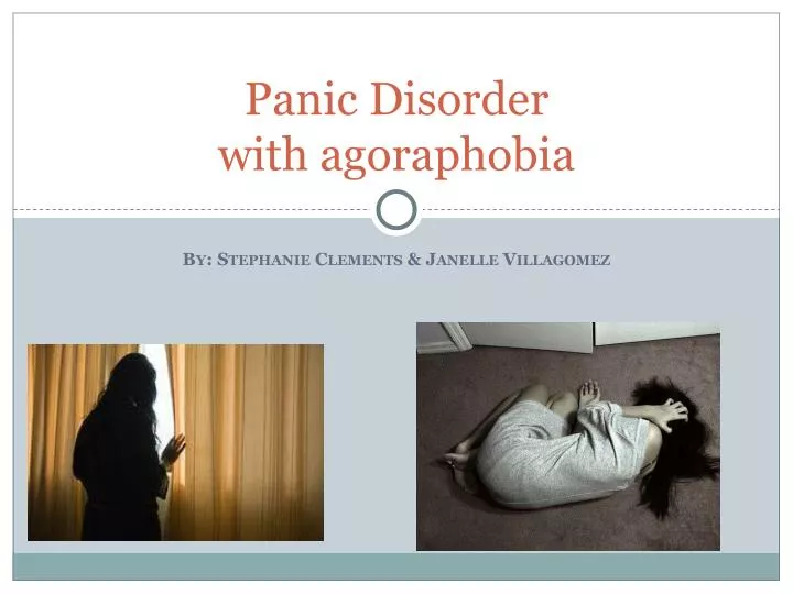 panic disorder with agoraphobia