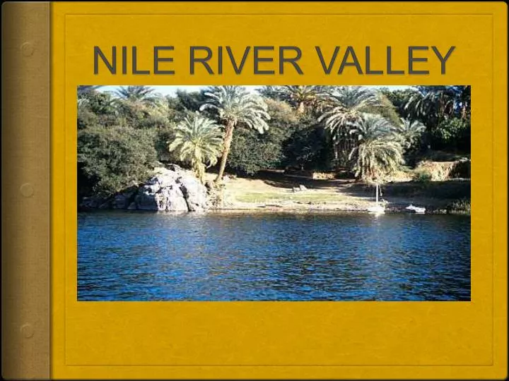 nile river valley
