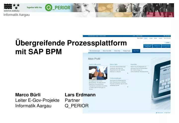 bergreifende prozessplattform mit sap bpm