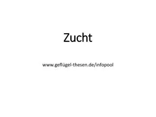 zucht