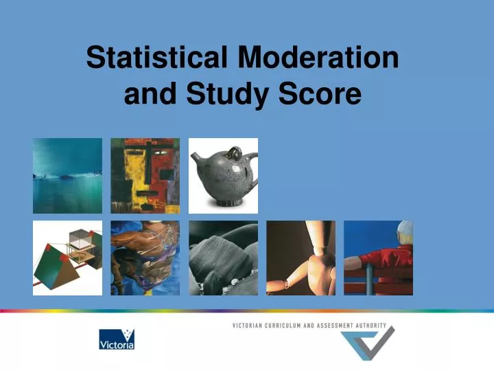 statistical moderation and study score