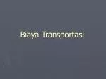 PPT - TRANSPORTASI PowerPoint Presentation, Free Download - ID:6278653