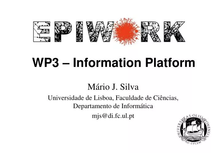 wp3 information platform