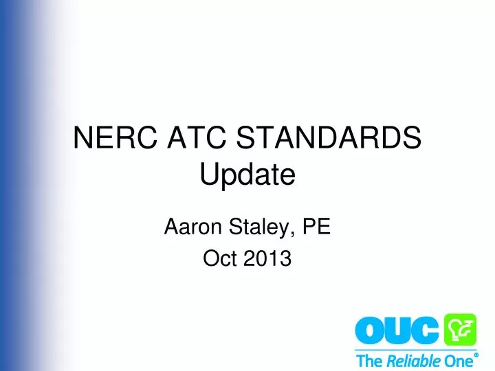nerc atc standards update