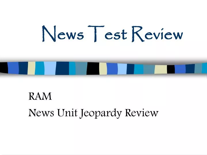 news test review