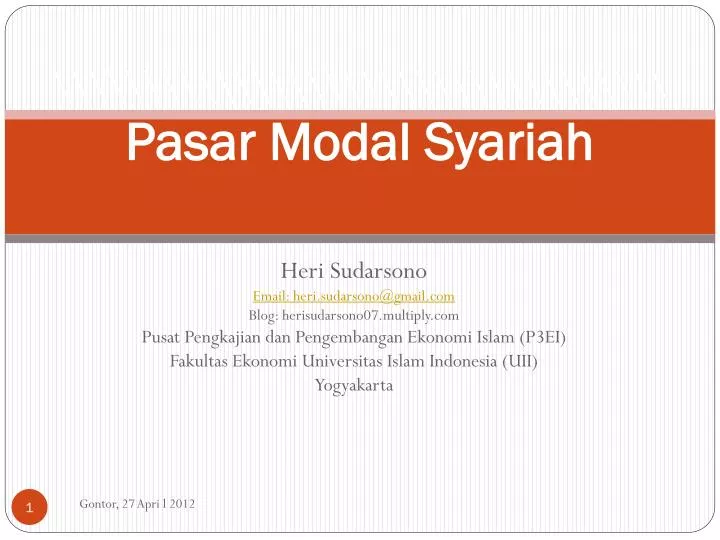 pas ar modal syariah