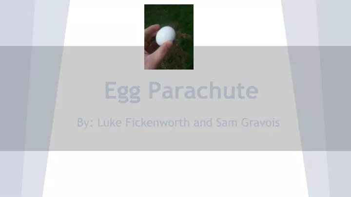 egg parachute