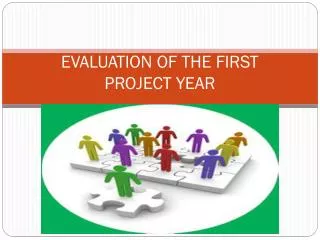 EVALUATION OF THE FIRST PROJECT YEAR