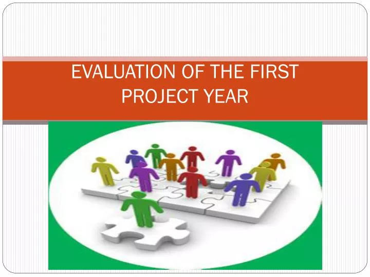 evaluation of the first project year