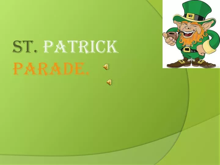 st patrick parade