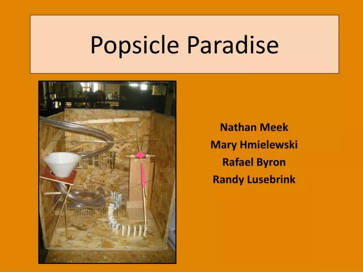 popsicle paradise