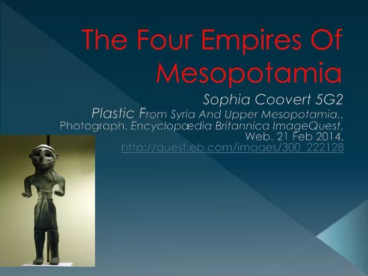 the four empires of mesopotamia