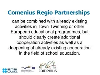 Comenius Regio Partnerships
