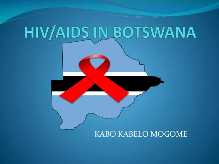 hiv aids in botswana