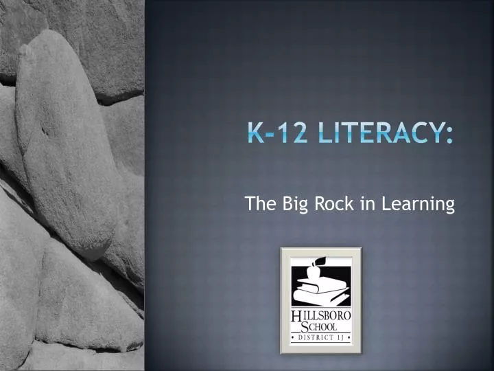 k 12 literacy
