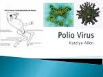 Polio Virus - slide 1