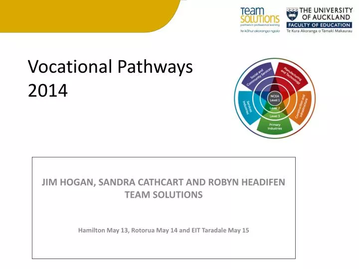 vocational pathways 2014