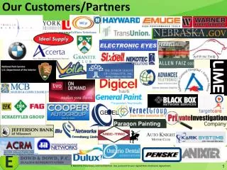 Our Customers/Partners